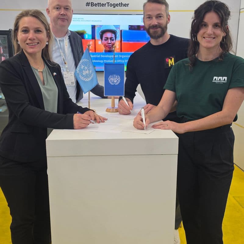 Signing of the GEM LOI between Minimise and UNIDO